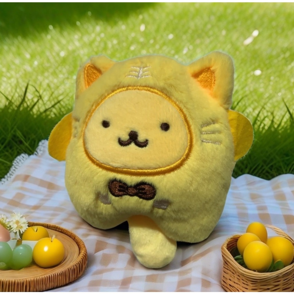 三麗鷗絨毛變裝娃娃可愛長尾巴鑰匙圈小吊飾-規格圖10