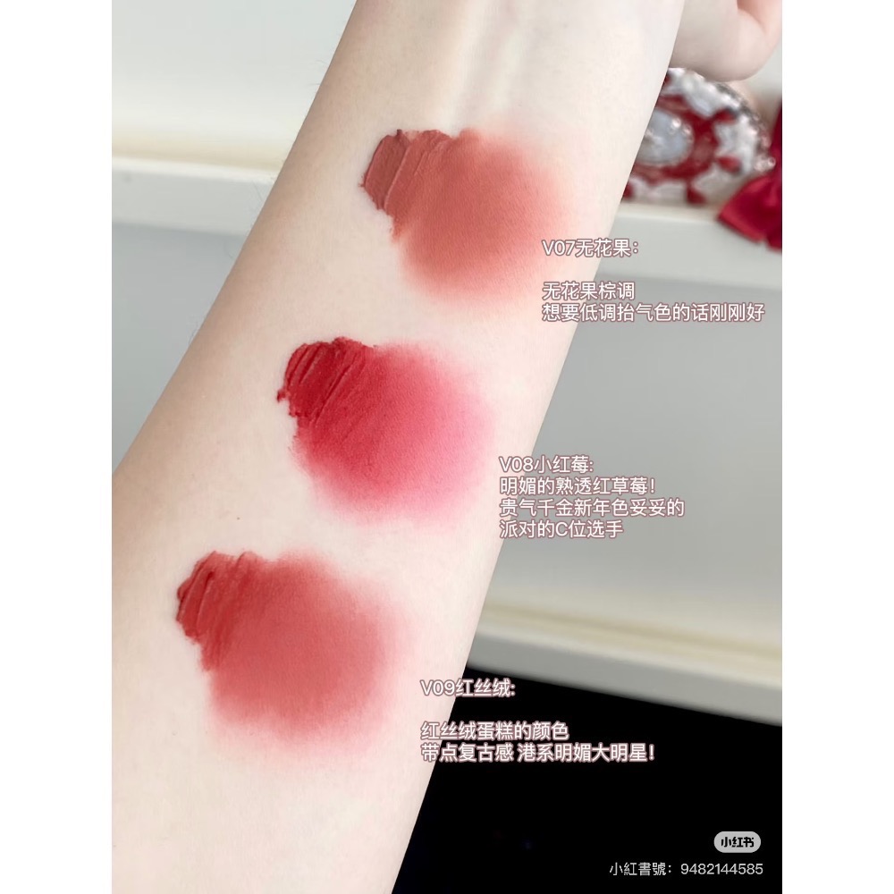 花知曉草莓邱比特系列ꨄ蛋糕唇霜-細節圖7