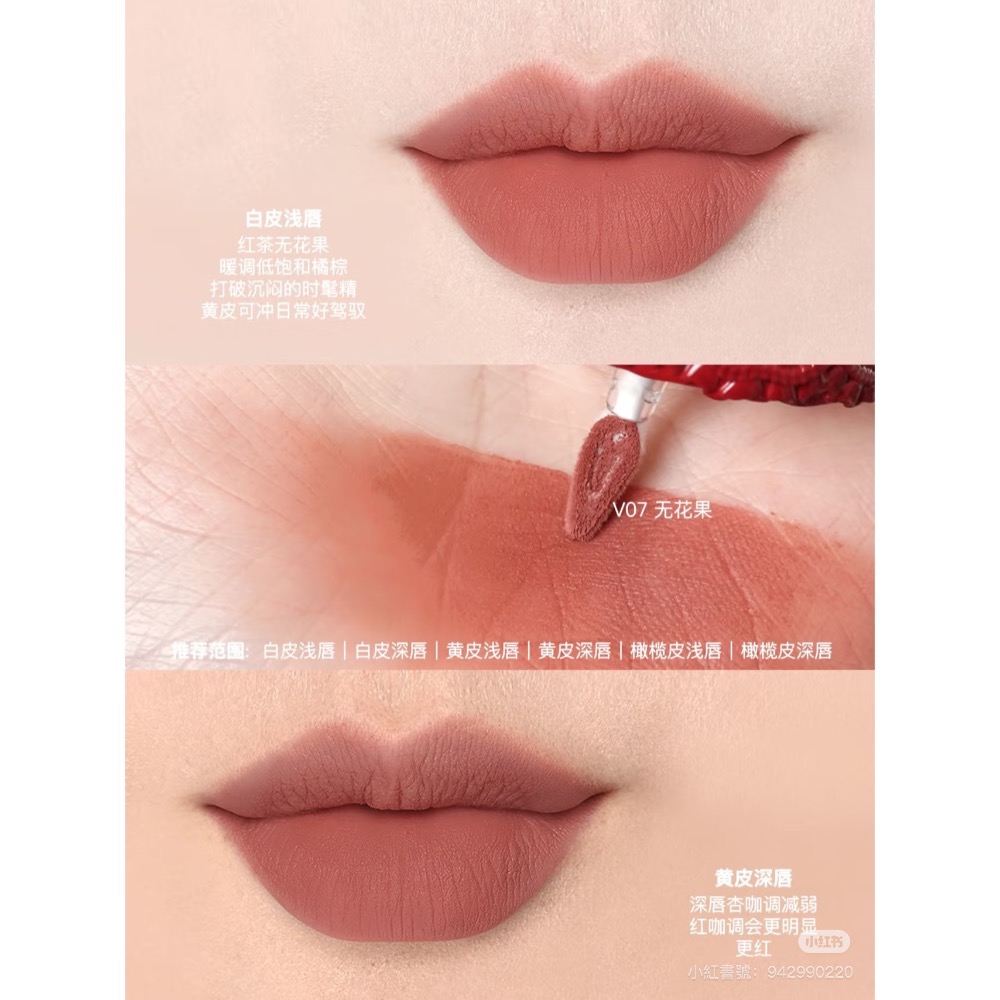 花知曉草莓邱比特系列ꨄ蛋糕唇霜-規格圖9