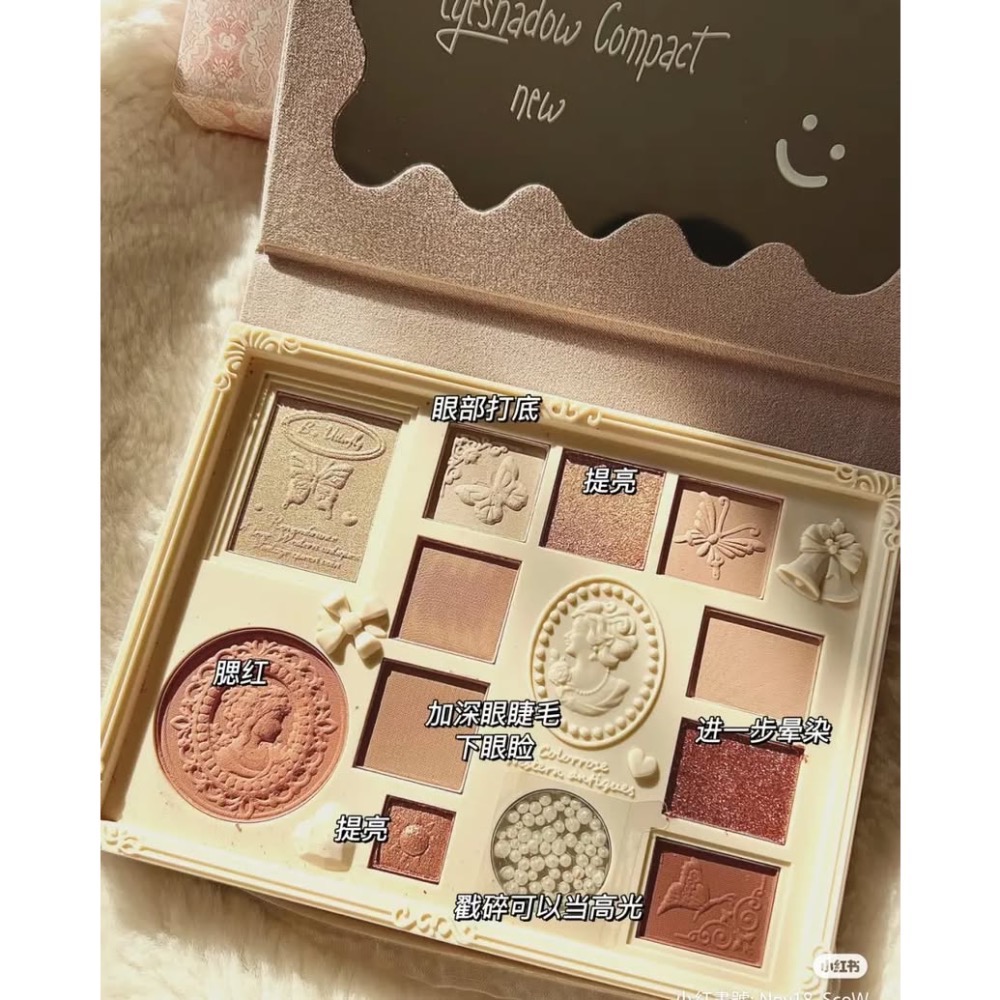 Colorrose浮雕眼影盤-細節圖6