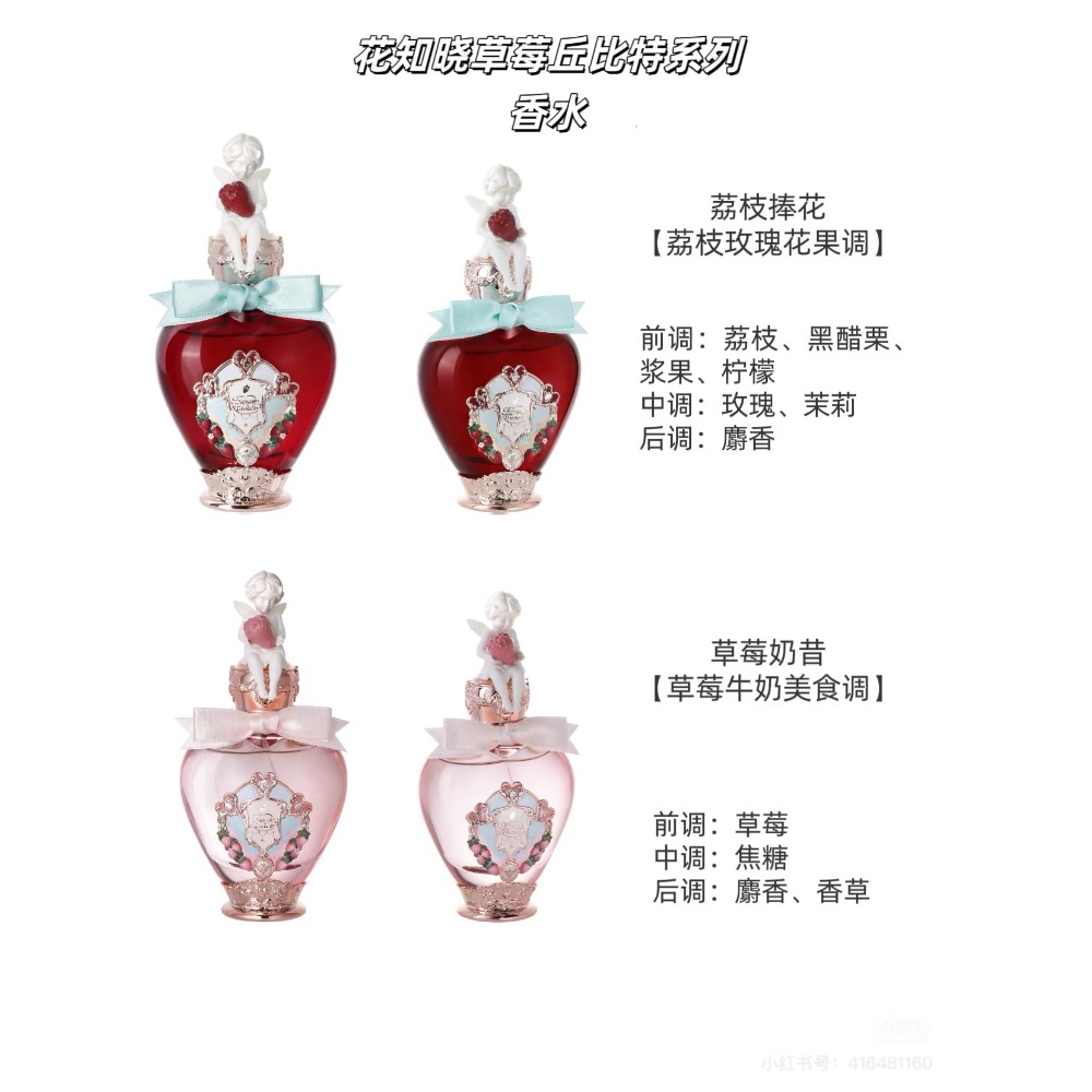 花知曉草莓邱比特系列ღ香水-細節圖2