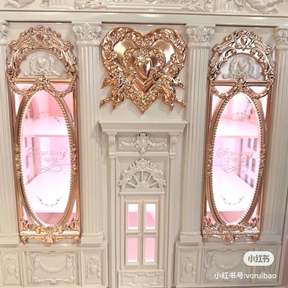 花知曉草莓邱比特系列ღ收納箱-細節圖3