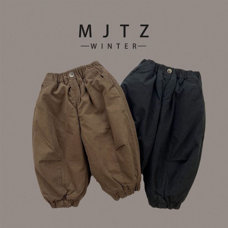 冬季新款韓版潮酷加絨外套、加厚棉褲兩件套潮-細節圖5