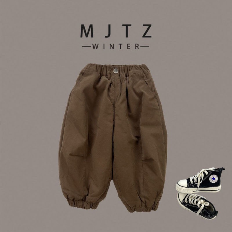 冬季新款韓版潮酷加絨外套、加厚棉褲兩件套潮-細節圖7