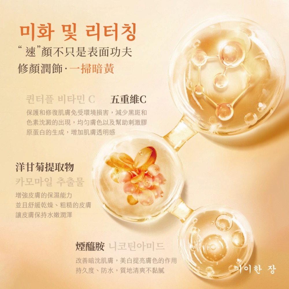 KSB017 奇麗庄 高階版五重維C素顏霜-細節圖4