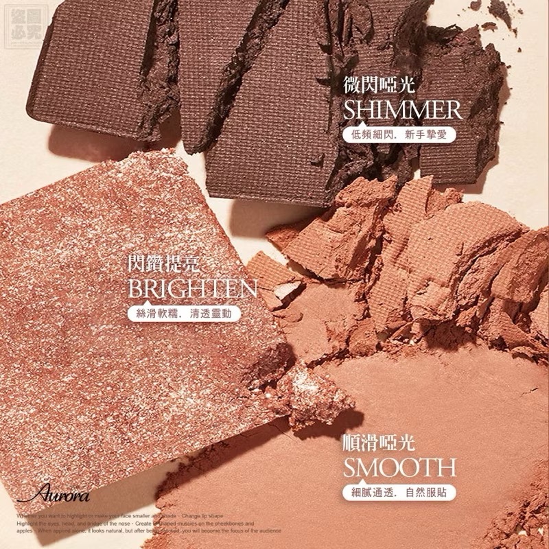 KS138 Anylady 花蝶凌舞系列九色眼影盤(隨機出貨)-細節圖3