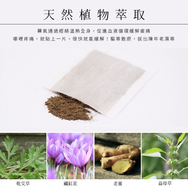 KS052 淨森堂 溫感艾灸貼 10片入  2盒/組-細節圖2