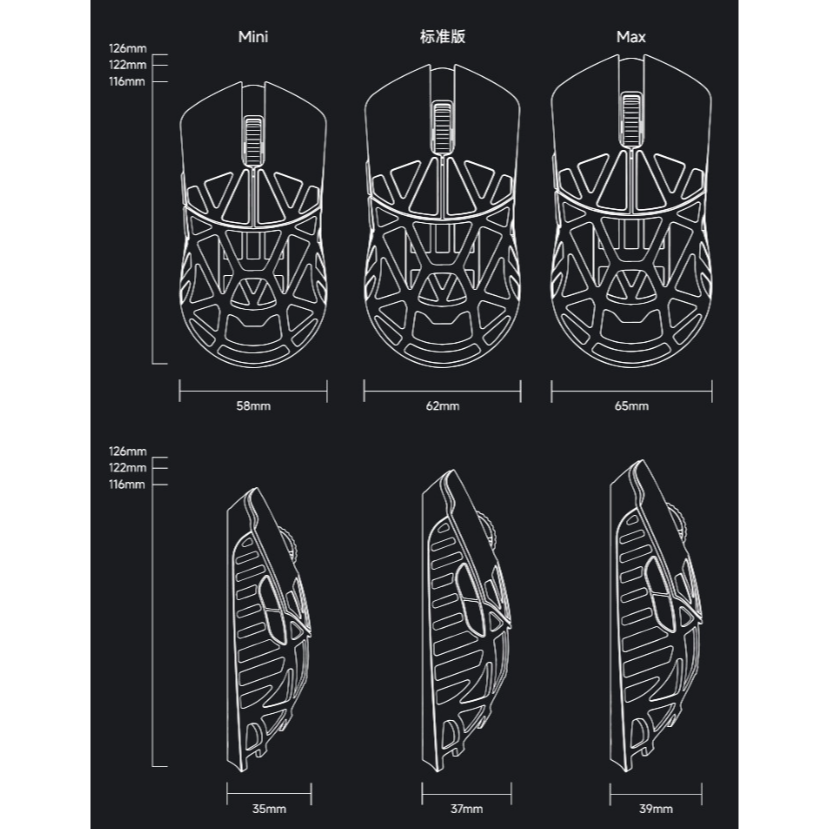 WLmouse 萬靈花獸 Beast X Max-細節圖8