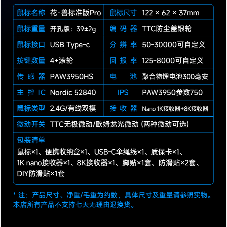 WLmouse 萬靈花獸 Beast X Pro M-細節圖7