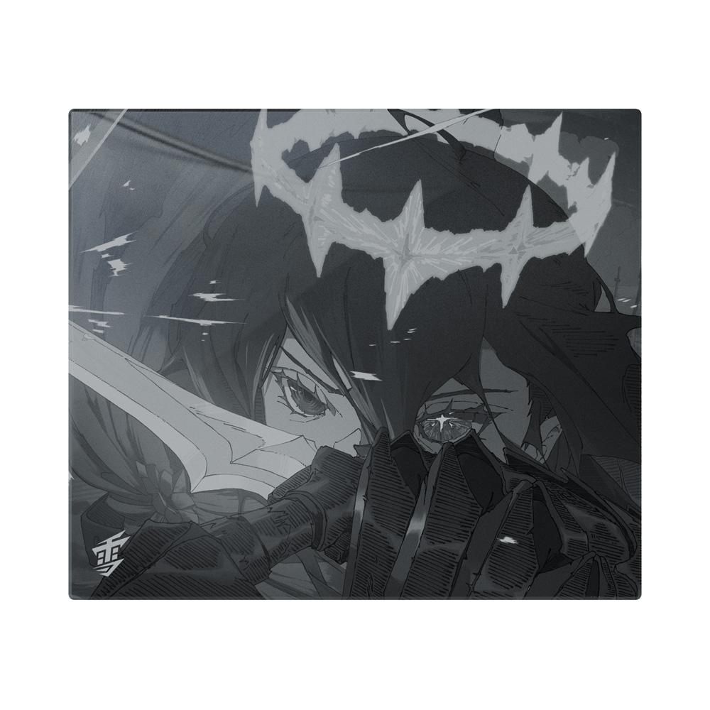 Yuki Aim 雪 Monokuro 玻璃鼠墊-規格圖5