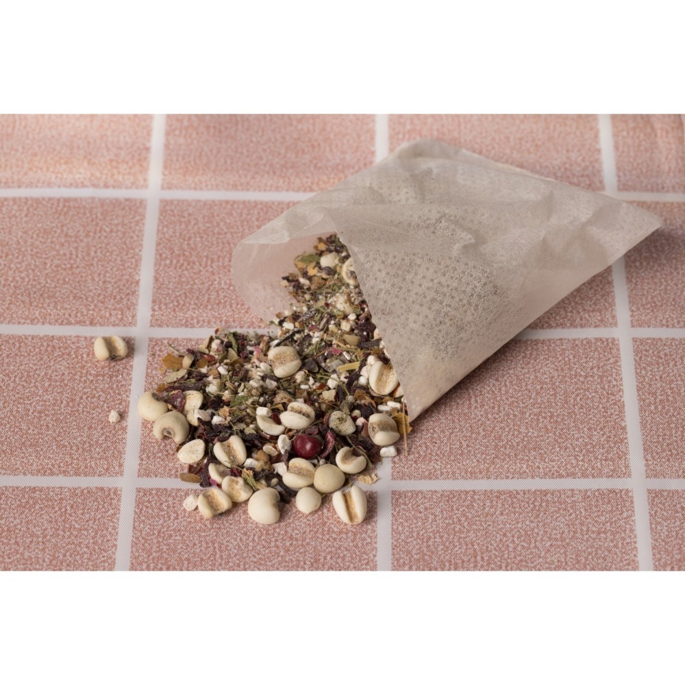 【附發票】芡實淨濕茶包8克×15入/袋 內容物：洛神花 薏仁 茯苓 芡實 赤小豆 甜菊葉 玫瑰花 請以15的倍數下單-細節圖2