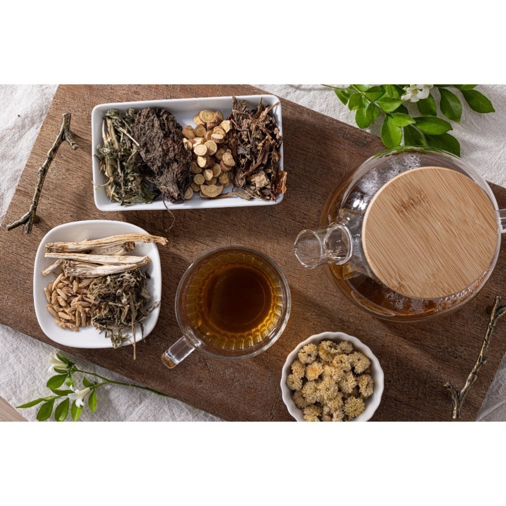 【附發票】麥冬防護本草茶5克15入/袋 內容物：麥冬魚腥草桔梗魚針草甘草艾草紫蘇葉杭菊花 請以15的倍數下單-細節圖2