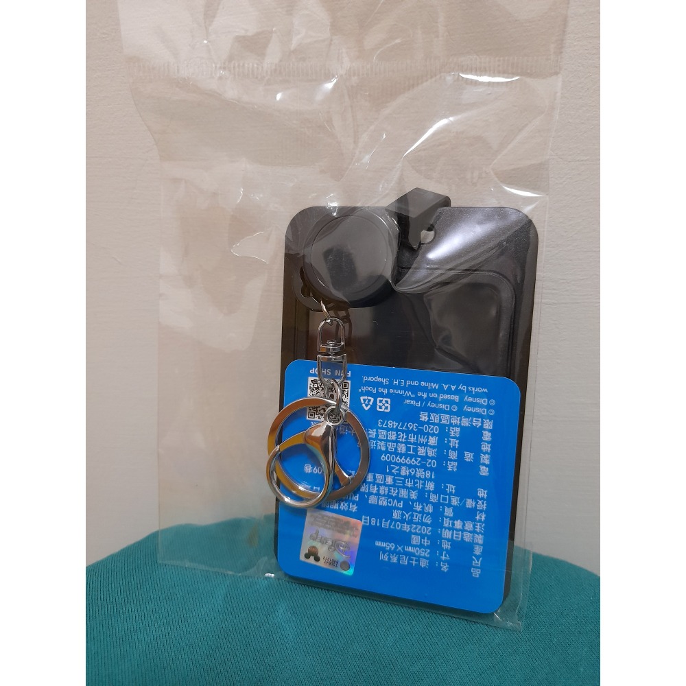 迪士尼100週年 小熊維尼滑推票卡夾-細節圖2