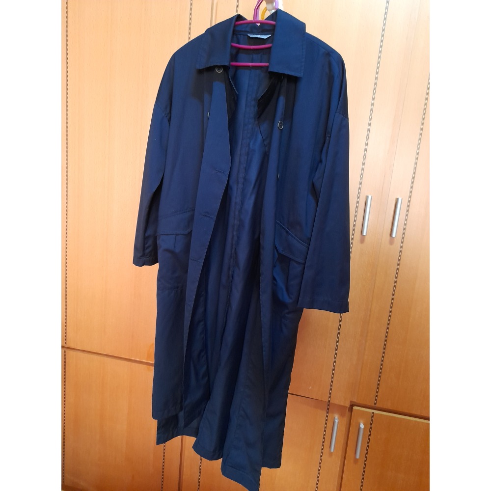 Marjorie  瑪裘瑞 瑪家 深藍襯衫洋裝 風衣-細節圖5