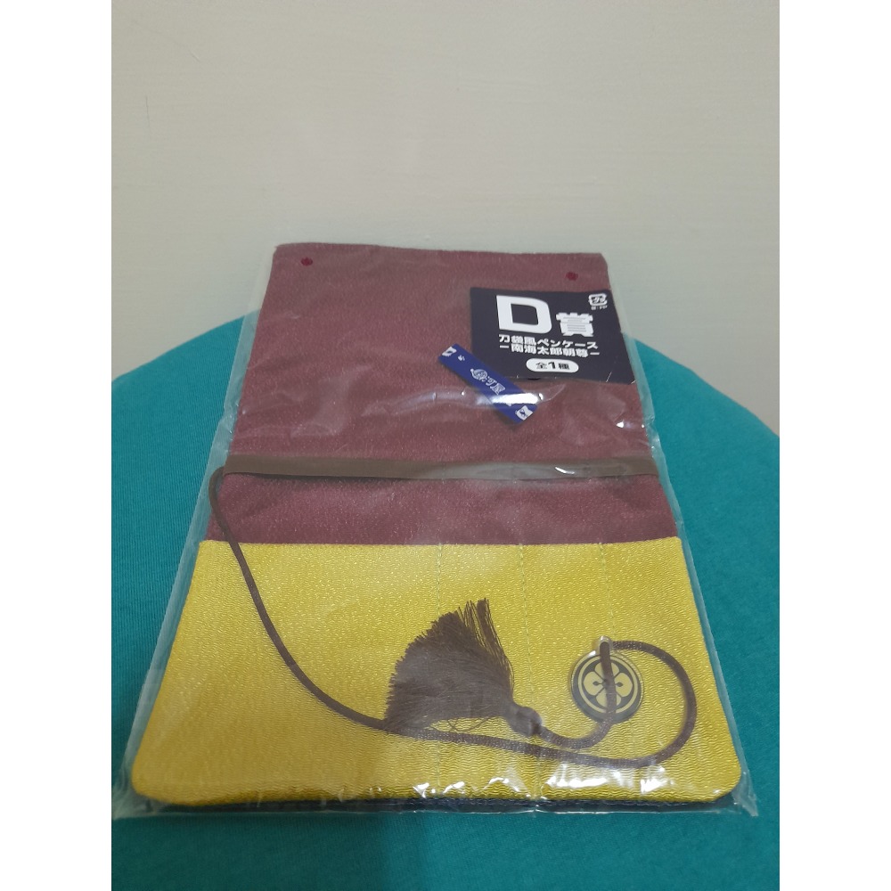 日本帶回 刀劍亂舞一番賞 南海太郎朝尊 筆捲筆袋 宇治抹茶配色-細節圖2