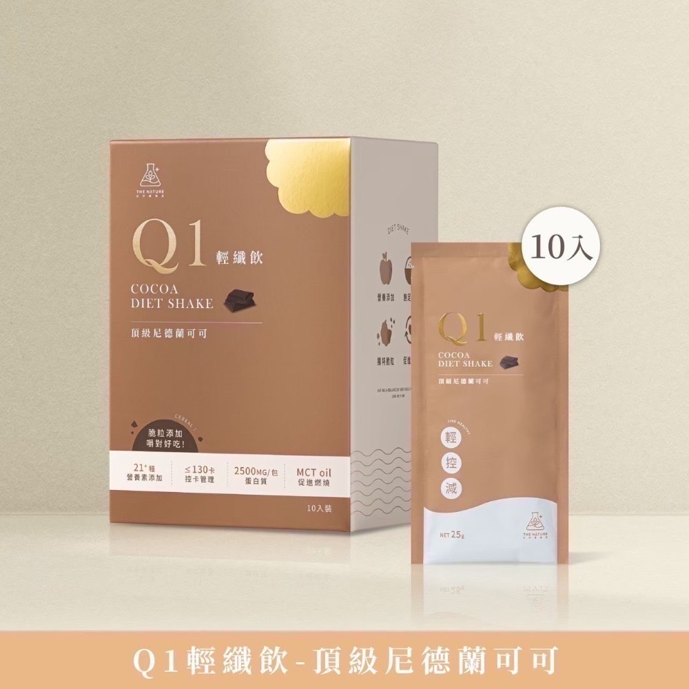 Q1輕纖飲 × 越喝越控卡-規格圖2