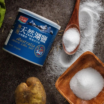 【紅布朗】澳洲天然湖鹽 (300g/罐)