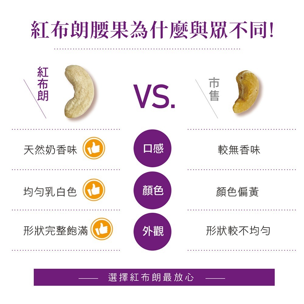 【紅布朗】鹽烤腰果仁 (170g/罐)-細節圖3