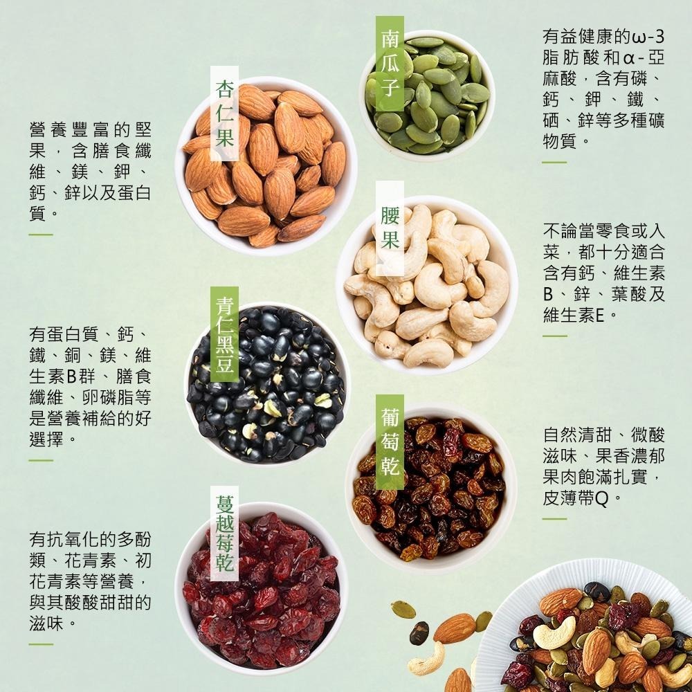 【紅布朗】綜合堅果 (250g/袋)-細節圖4