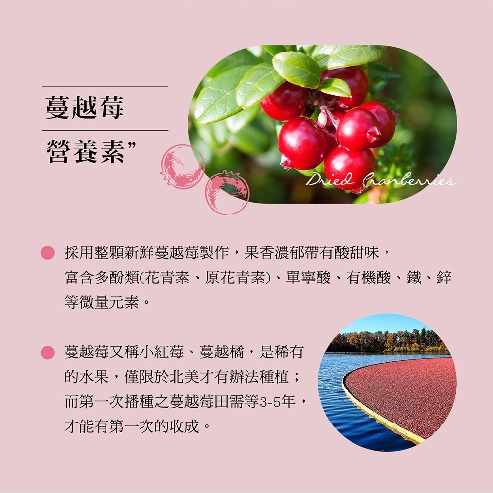 【紅布朗】蔓越莓乾顆粒 (150g/罐)-細節圖4