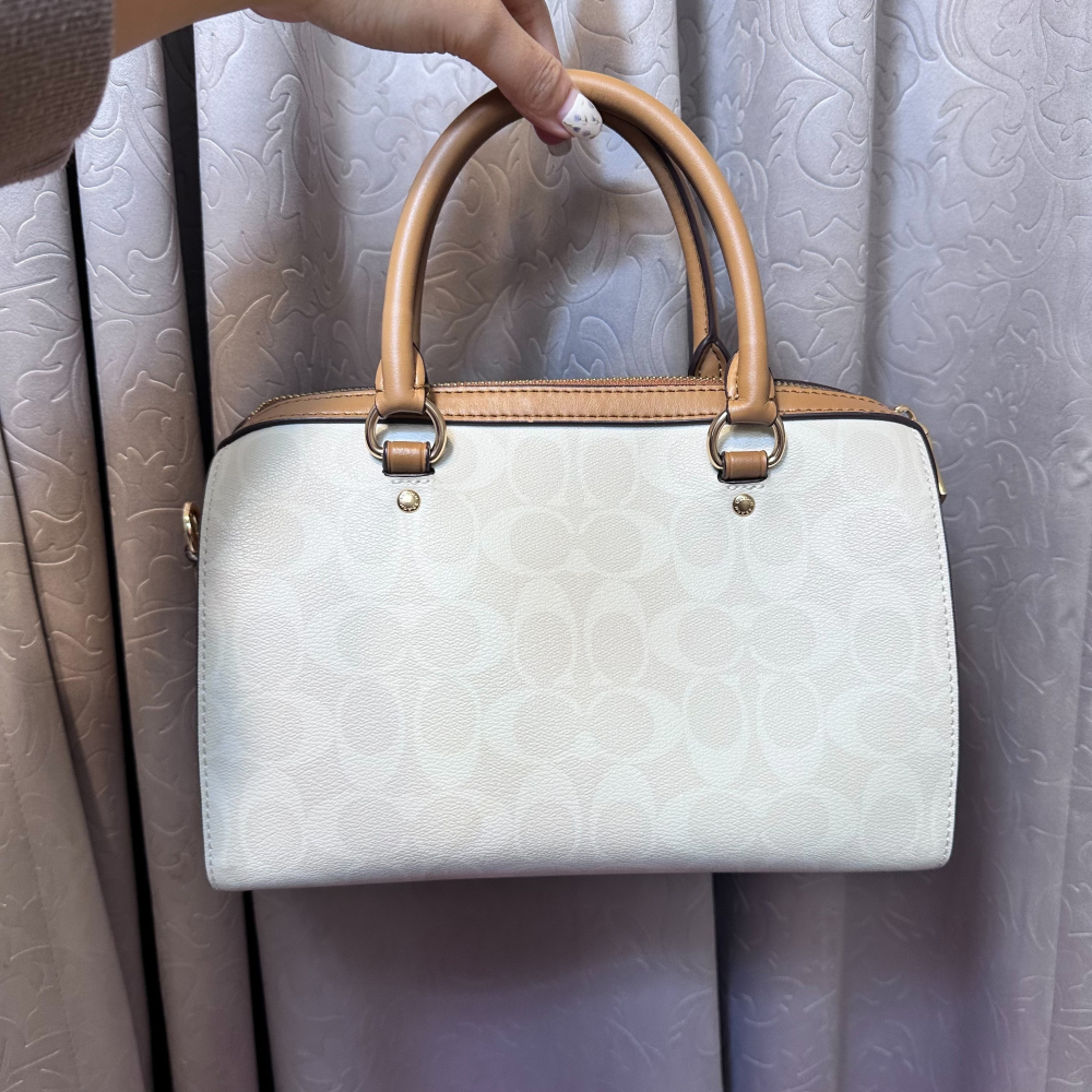 COACH 波士頓包 品牌 精品 手提 側背-細節圖2