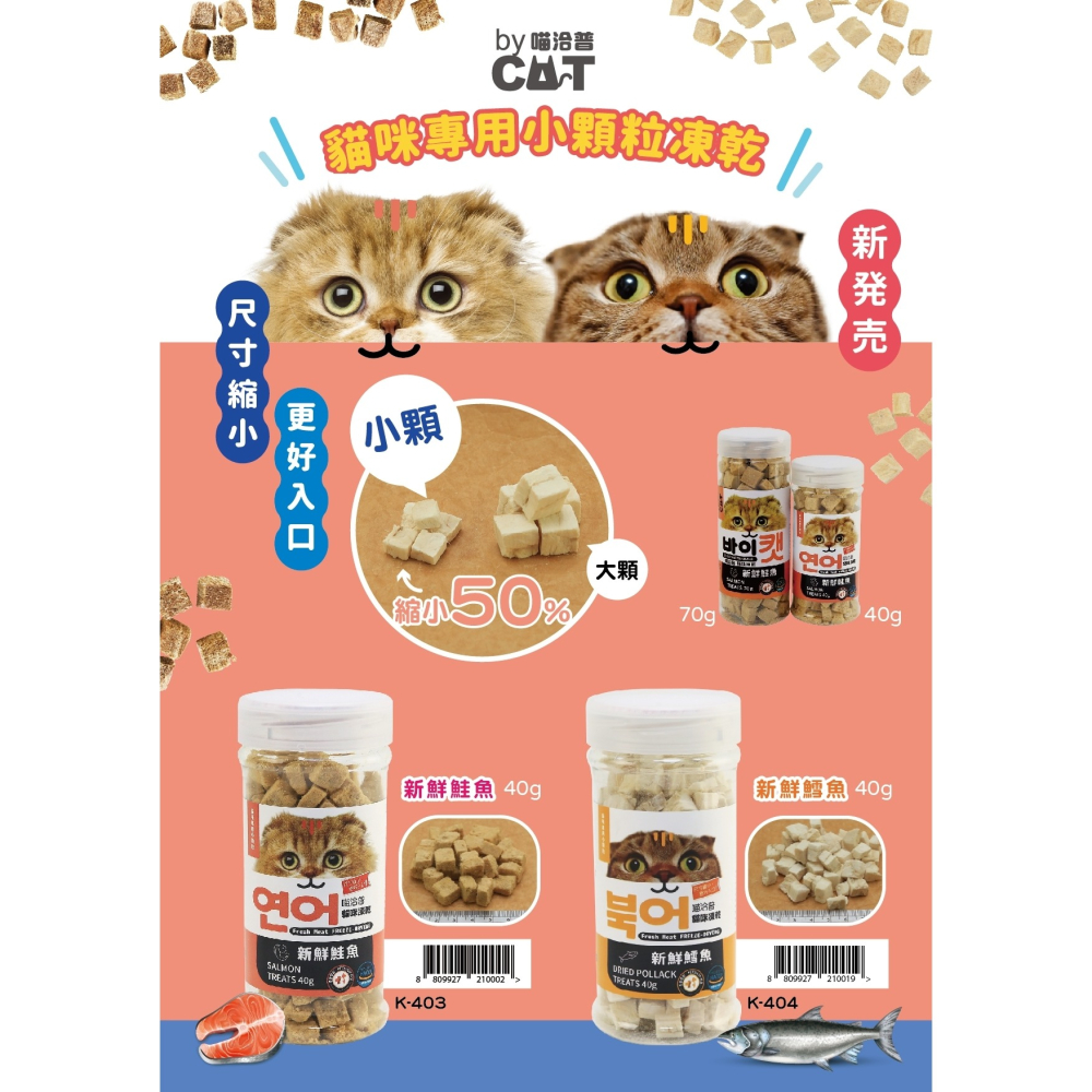 Cat Chup 喵洽普 貓咪 汪洽普 狗狗 凍乾零食寵物點心-細節圖2
