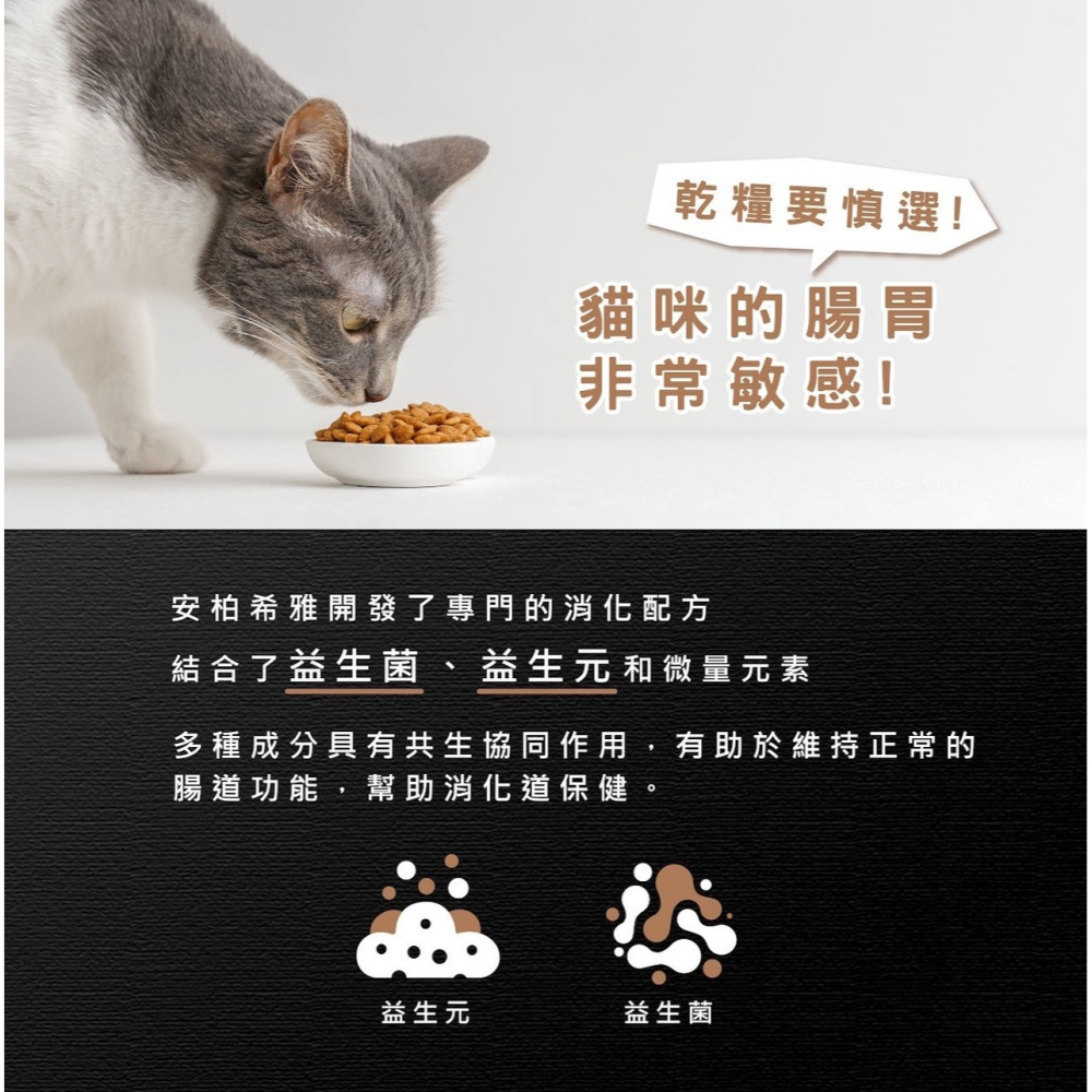 Ambrosia 安柏希雅 無穀鮮肉貓飼料 低敏貓飼料  1.5kg/5kg-細節圖3