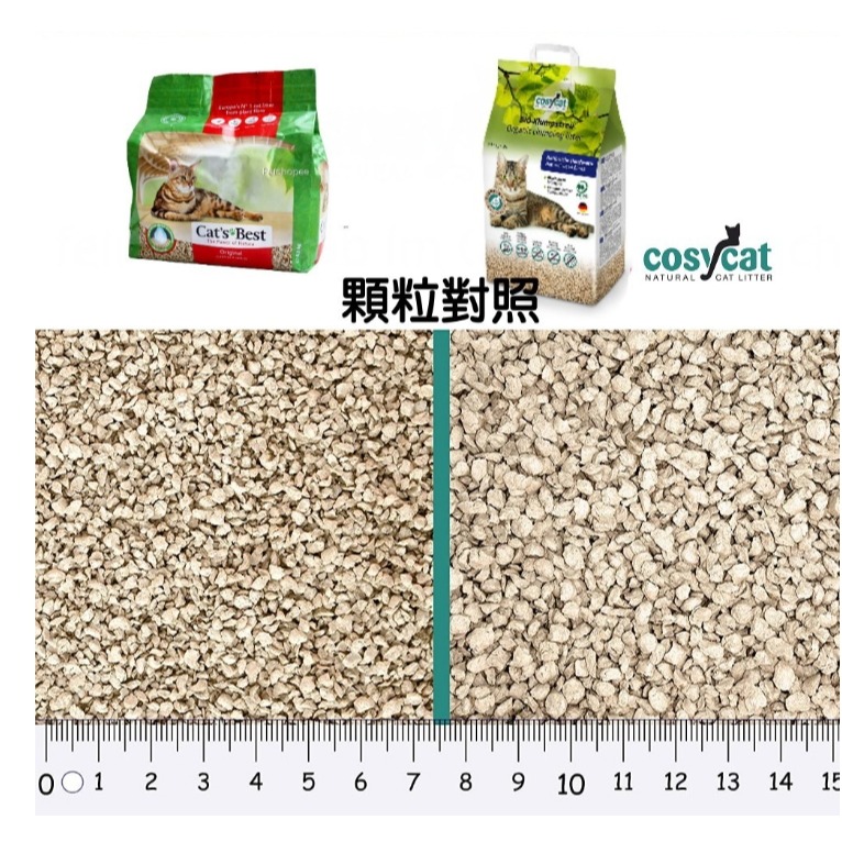 德國渴璽 COSYCAT 環保凝結木屑砂 10L-細節圖2