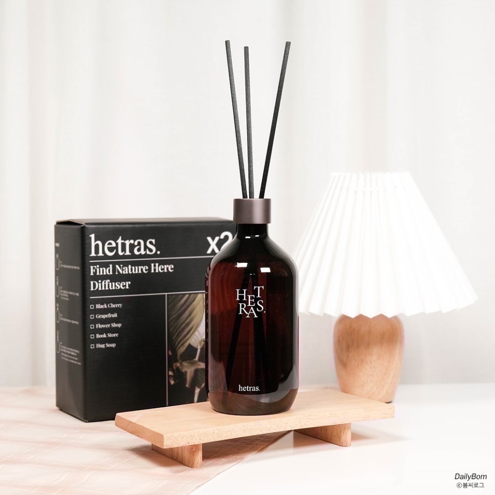 《現貨》🇰🇷 韓國最夯頂級香氛品牌❤️ 韓國Hetras.飯店療癒極致擴香500ml x 2(單盒)-細節圖6