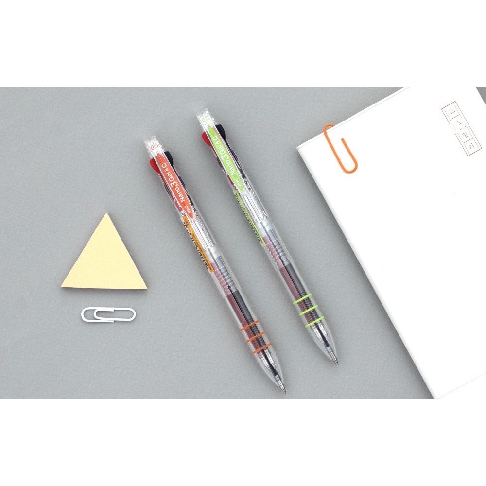 現貨 書局買不到啊～韓國JAVAPEN 最強抗摔不斷水極細三色原子筆-細節圖7