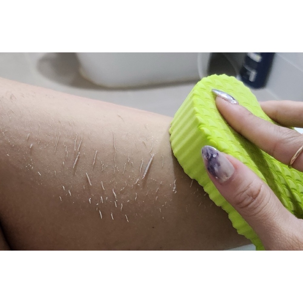 現貨 超好用 韓國AKEI 爆屑角質橡皮擦搓澡海綿 身體 去角質-細節圖5