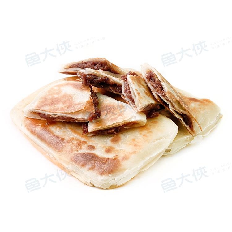 唐門老爹-紅豆燒餅煎(5片/650g/包)#紅豆煎-1J1B【魚大俠】FF888-細節圖2