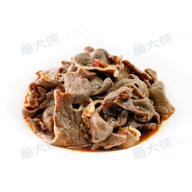 手路菜-香辣豬心片(含湯汁/300g/包)#微微辣#切片-2G1A【魚大俠】FF880-細節圖2