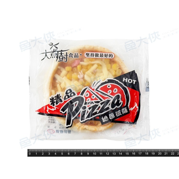 總匯小披薩(5吋/120g/片)#紅底-2A5B【魚大俠】FF537-細節圖3