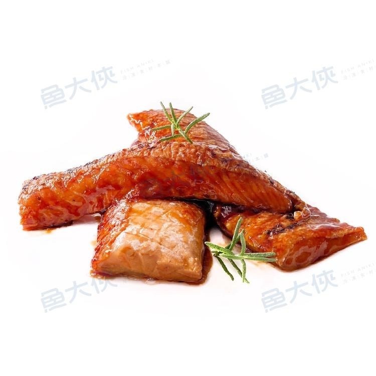 極品蒲燒鮭魚肚(300g/包)#蒲燒鮭-1J5A【魚大俠】FH334-細節圖2