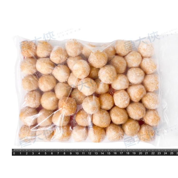 聚耀誠鯤-火鍋料-黃金魚蛋(約52~54顆/600g/包)#透明魚蛋-2D2B【魚大俠】FF825-細節圖2