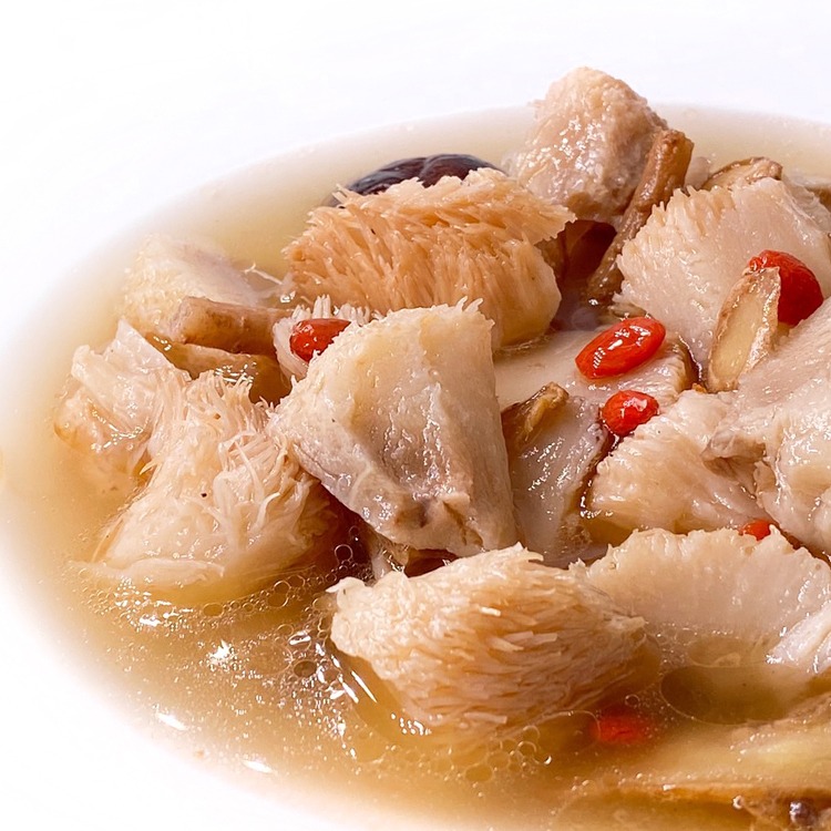 華誠-麻油猴頭菇(固120g/淨300g/包)#蛋奶素-2H2A【魚大俠】FF686-細節圖2
