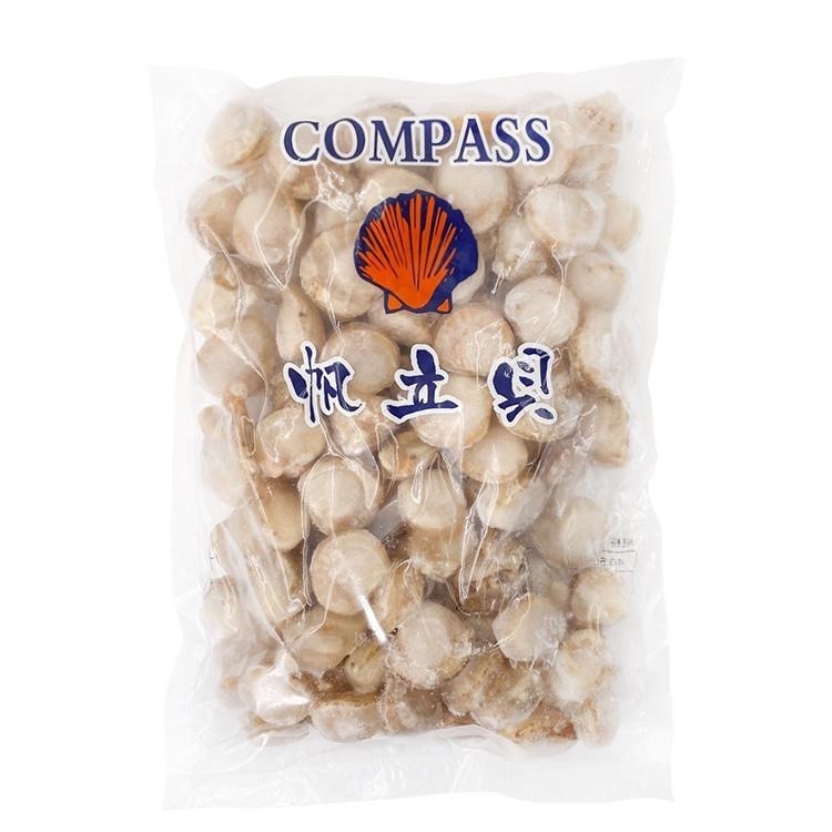 熟凍-帆立貝80/100規格(500g/包)#無卵有卵隨機出-1D4A【魚大俠】BC063-細節圖2