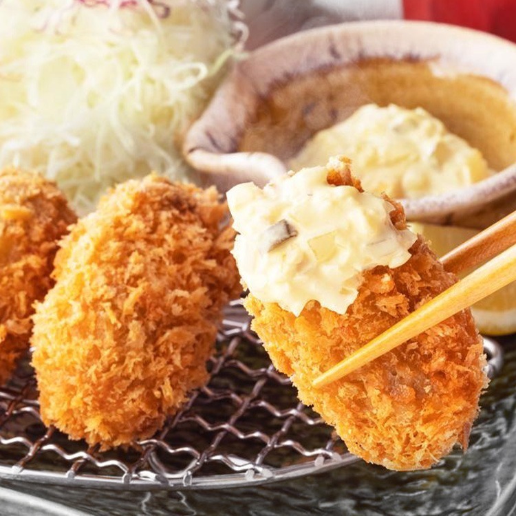 極鮮-特選裹粉炸牡蠣(20顆/500g/盒)-1E3B【魚大俠】BC043-細節圖2