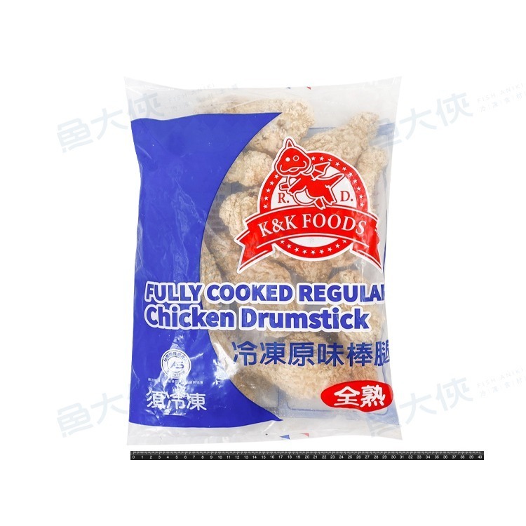 紅龍-原味棒腿D6(熟/10支/1kg/包)#炸雞腿#原_腿 -1J2A【魚大俠】FF313-細節圖3