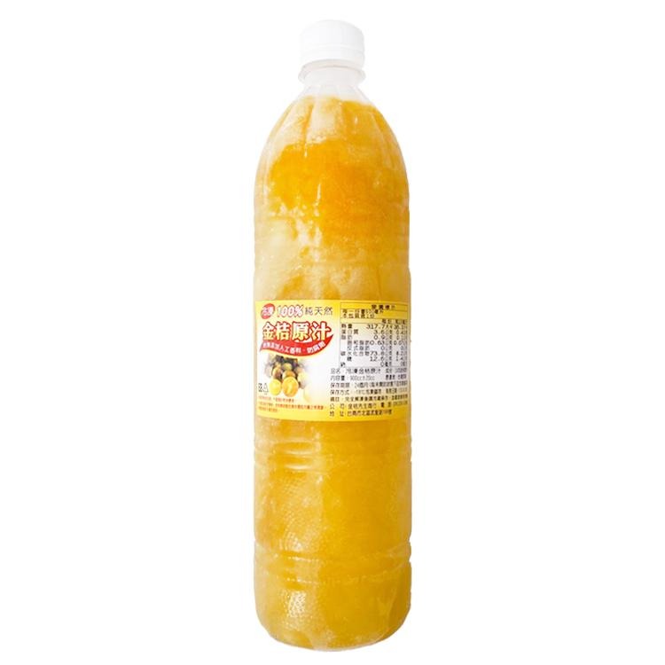 金桔原汁(900cc±20cc/瓶)#金桔汁-1A2B【魚大俠】AR057-細節圖2