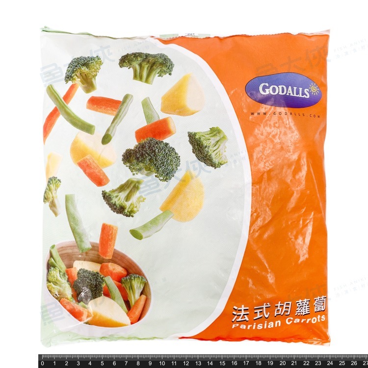 熟凍-紅蘿蔔球/紅K球(1kg/包)#排餐胡蘿蔔-1I4A【魚大俠】AR051-細節圖3