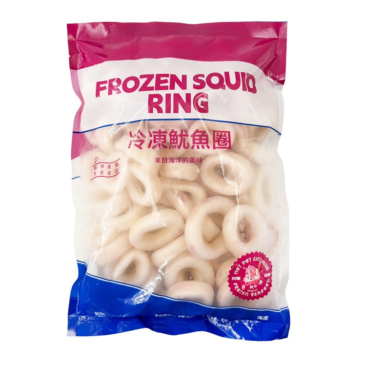 生凍-IQF魷魚圈(1kg/包)-1H6A【魚大俠】SD051-細節圖2