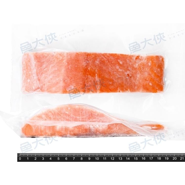 智利-鮭魚菲力清肉(200g/塊)#帶皮去刺-1E7A【魚大俠】FH218-細節圖2