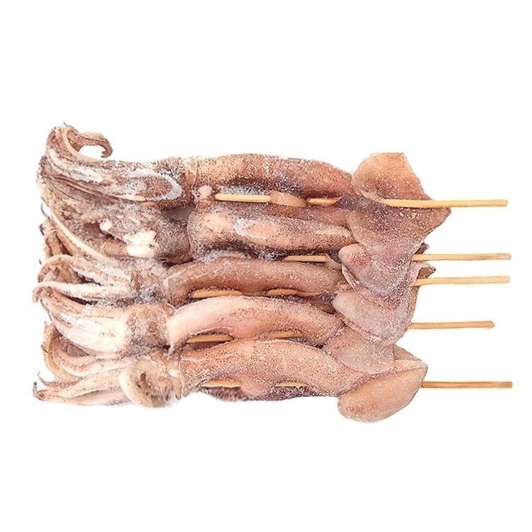 串燒阿根廷魷魚串魷(250~280g/尾/5尾/包)#黃L2-1H5A【魚大俠】SD030-細節圖2