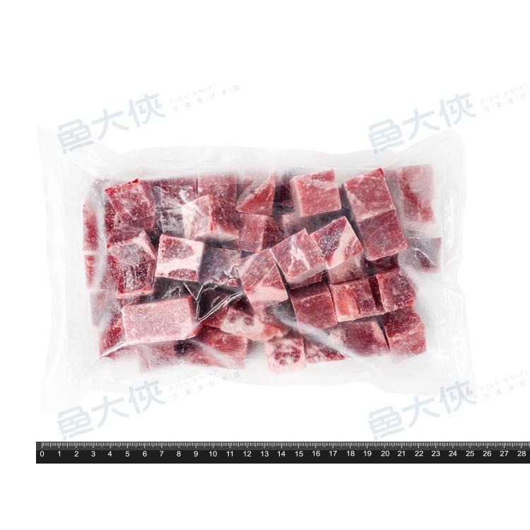 美國-原肉骰子牛肉(500g/包)-1A5B【魚大俠】BF001-細節圖3