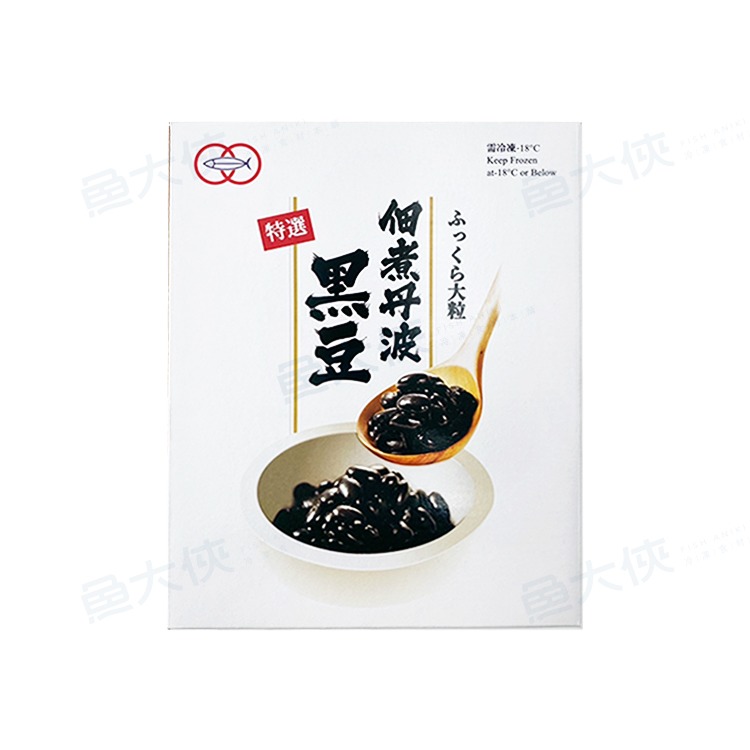 日式-佃煮黑豆/黃仁豆丹波黑豆(固900g/淨1kg/毛1.5kg/盒)#全素-1F3B【魚大俠】FF004-細節圖3