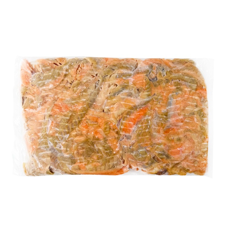 鮭魚背肉條(500g/包)#無刺鱗骨#僅供熟食-1C7B【魚大俠】FH104-細節圖2