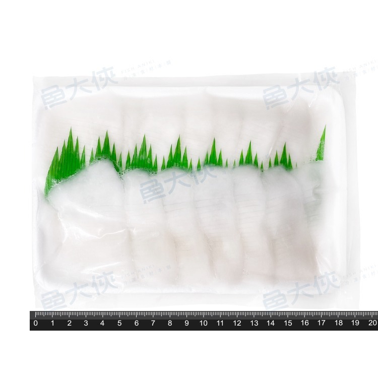 紋甲花枝生魚片/墨魚片刺身(11~15片/200g/盤)#Mongo Ika-1A3A【魚大俠】SD002-細節圖4