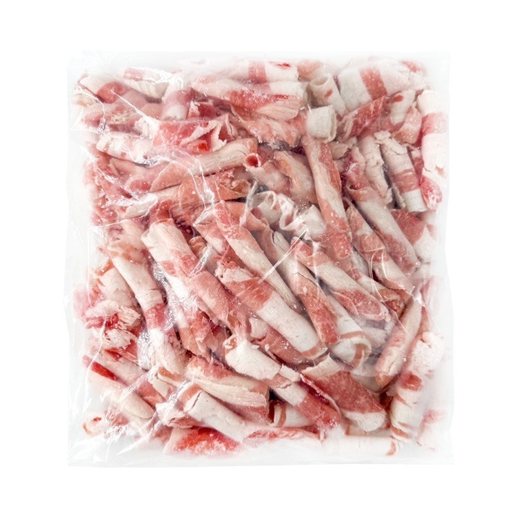 袋裝-牛五花肉捲片/牛培根(500g/包)#袋裝-2F5B【魚大俠】BF007-細節圖2